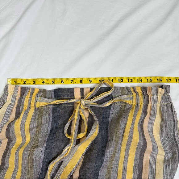 NWT Beach Lunch Lounge Women's Giavanna Paper Bag Waist Pants Size XL - Picture 7 of 8